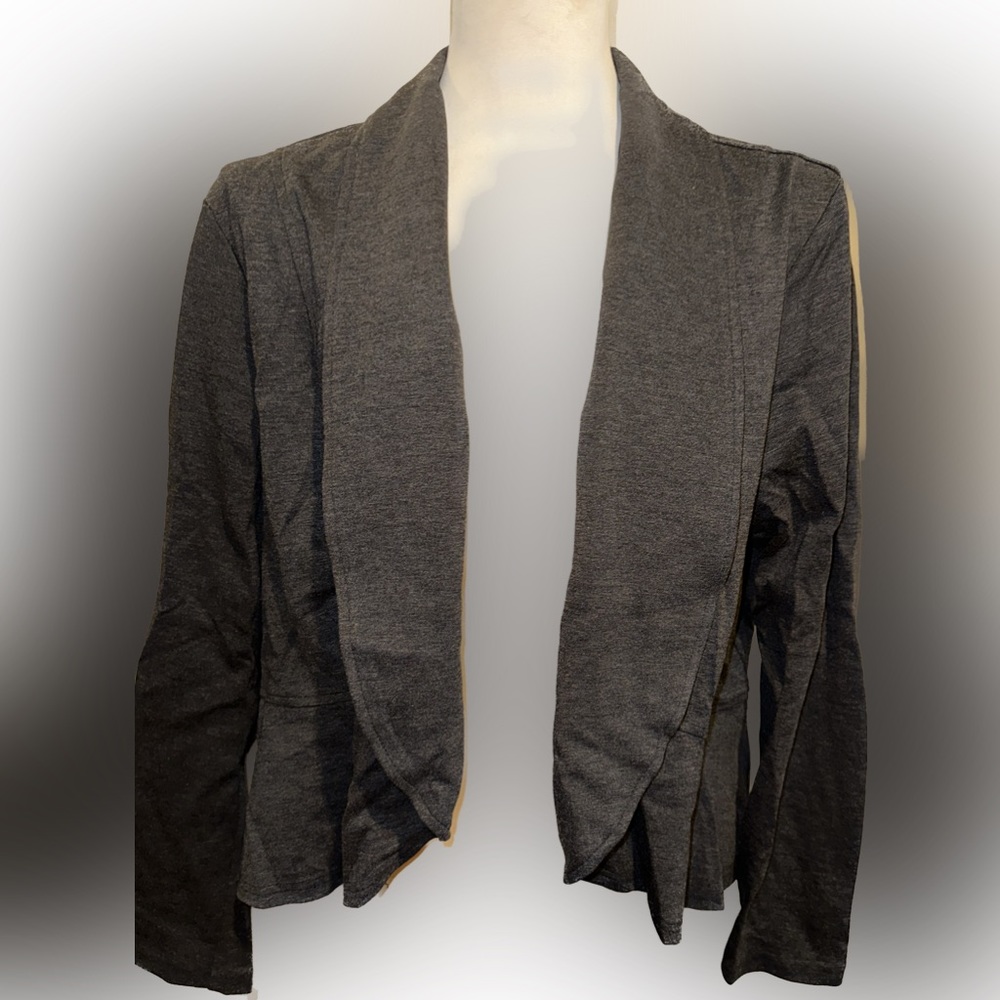 Torrid Grey Ponte Knit Blazer size 1
